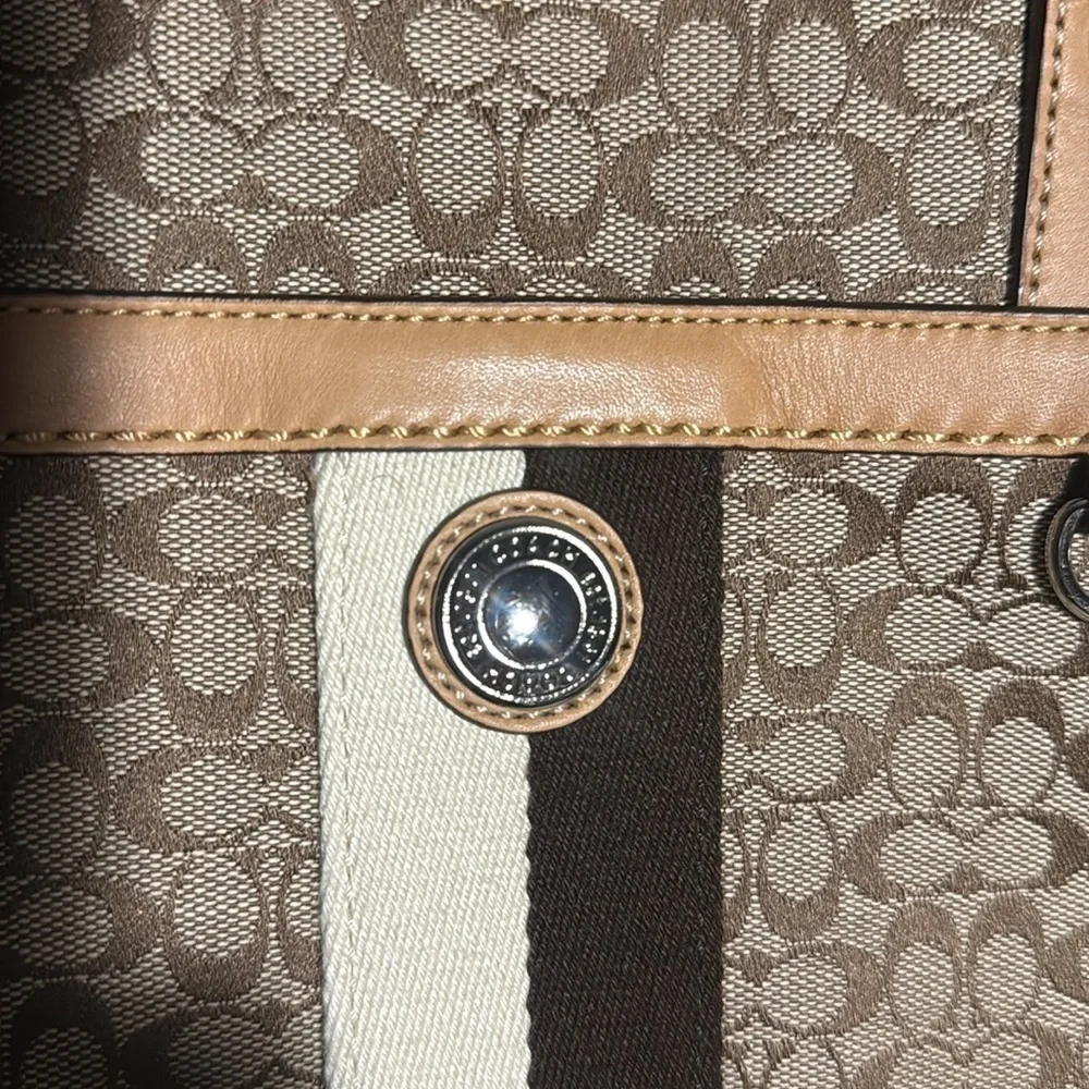 Coach Voyager Canvas Tote